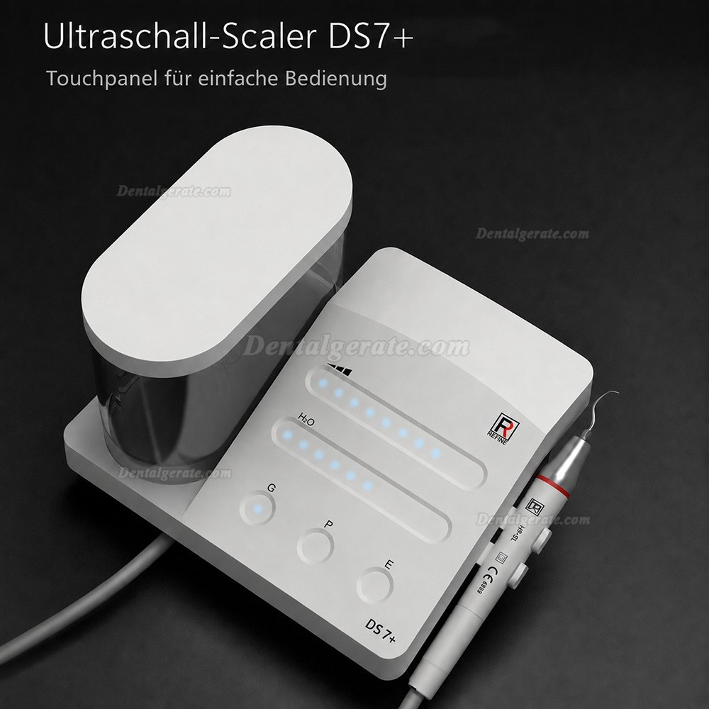 Refine DS7+ UltraschallScaler Wurzelkanalbew&auml;sserung Scaler Kompatibles EMS / Woodpecker
